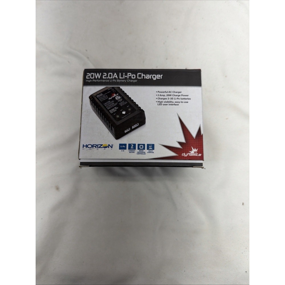 Dynamite DYNC0505W Charger Lipo 2-3‎ S 20W 2A